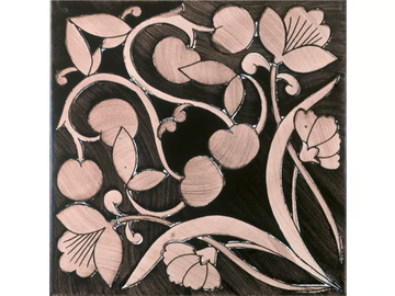 FIORI SCURI POLVICA MANGANESE - Ceramic wall tiles / flooring by FRANCESCO DE MAIO - view 2